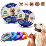 Anti Flea and Tick Adjustable Collar (One Size Fits All)