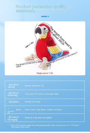 Parrot Plush Toy